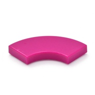 COOLPON|This Is LEGO Lego's Parts Magenta Tile Round Straw 2x2 Smooth Corner 27925