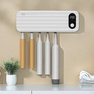 UV Toothbrush Sterilizer USB Rechargeable Toothbrush Holder Wall Mounted UV-C Sanitizer Toothbrush S