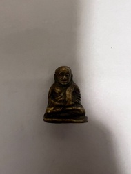 龍婆銀 財佛 古董 小佛像 泰國 佛牌