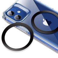 Sisyphy Magsafe対応 リング 磁気増強 メタルリング (ブラック2個入り) ワイヤレス充電 iPhone 15/14/13/12/11/X Pro Max Samsung Galaxy 