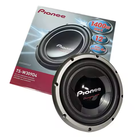 High quality Car Speaker Subwoofer 12 Inch 1400W Big Power Car Bass Speaker Pionner TS-W309D4(1pcs s