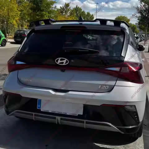 Rear Spoiler For Hyundai i20 MK3 i20 N-Line N 2020-2026 1:1 Performence Upgrade Style Car Trunk Top 