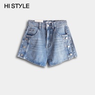 HI STYLE - Women Short Jeans - Light Blue - FVG510435 / Seluar Pendek Jeans Perempuan - Biru Cair
