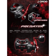 BC BaitCasting Daido KING Predator Reel 300 RightSW / Kiri (6+1 Bearing) 7.2:1 Drag 15kg