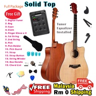 Mentreel Solid Top Acoustic Guitar. acoustic guitar / Gitar  package Acoustic Acoustic Guitar Introduction Acoustic Gui