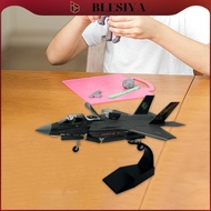 [Blesiya] 1/72 Scale F35 B Fighter Jet Model Die-Cast Airplane Model Figures with Display