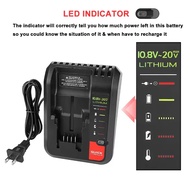 18V Replacement Lithium Battery Charger for Black and Decker PORTER CABLE Stanley Lithium Battery Ch
