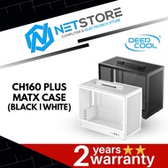 DEEPCOOL CH160 PLUS MATX CASE - (BLACK | WHITE)