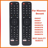 Original Remote Control For Devant Hisense LCD LED Smart TV Remote Control With NETFLIX YouTube Hisense EN2B27 EN2BC27B EN2BE27D EN2BC27D EN2BE27H EN2H27 EN2BC27 EN2BD27H