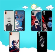 soft black Samsung Galaxy S24 S24 FE S24 plus S24 ultra a55 a35 a24 A25 161mm Jujutsu Kaisen Gojo Sa