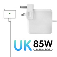 《1215》FONKEN 85W Power Adapter Compatible for MacBook Air/Pro Magsafe 2 T Magnetic US/UK Plug Chargi