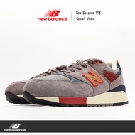 【มี 2 สไตล์ให้เลือก】NEW BALANCE 998 รองเท้าลำลองผู้ใหญ่ size：36-45 ที่ร้านมีความเมตตา