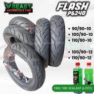 Beast Flash Tubeless Tire SIZE 110/70-12, 100/90-12, 110/90-12, 90/90-10, 100/90-10, 110/90-10