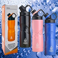 Tumbler Thermos Aqua flask 750ml Stainless Steel Sport Fitness Water Bottle Maintain cold water cup
