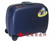 《葳爾登》ECHOLAC愛可樂25吋防割防摔防水防壓登機箱旅行箱拉桿行李箱/橫式硬箱25吋藍色