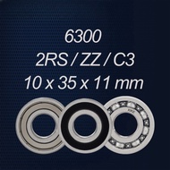 6300-2RS/ZZ/Open/C3 Size 10x35x11mm High Quality Deep Groove Ball     arings 6300-2RS/6300ZZ/6300/63