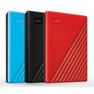 External HDD 2.5" WD My Passport 1TB/2TB USB3.2 Gen1