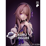 herta-honkai star rail (Kuru Figure)(3D Print Model Unpainted)
