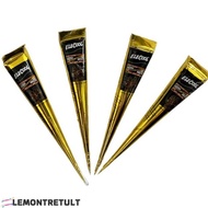 LEMONTRETULT Henna Paste Cone, Semi-permanent Black Brown Henna Tattoo Cream, Henna Tattoo Cream Eas