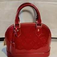 LV Alma BB金扣手提肩背兩用包