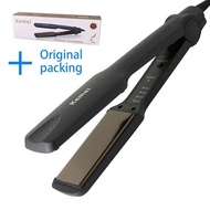 Kemei เตารีดที่ยืดผมหนีบ KM329มืออาชีพเครื่องมือจัดแต่งทรงผมที่รีดผมไอออนิก Chapinha เครื่องรีดผมและ