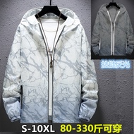 windbreaker elgini windbreaker Summer Fishing Plus Fat Plus Fat People Ice Silk Jacket