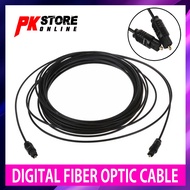 DIGITAL FIBER OPTICAL CABLE 1M OPTICAL FIBER AUDIO CABLE DIGITAL LINE 3.3FT OD2.2 SPDIF MD DVD LM I 