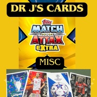 Match Attax Extra 2024 Misc #181 to #198 Cards