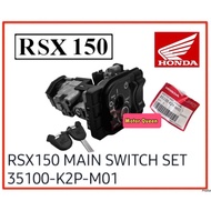 Main Switch Suis Key Set Kunci Honda RSX150 100% Honda Original RSX