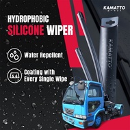 Kamatto Wiper Nissan UD Crane Truck MK36 (1993-2011) Hydrophobic Silicone Water Repelling Coating