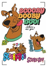 TD007- STICKER SCOOBY DOO AKSESORIES STIKER SCOOBY-DOO SCOOBY DOO STICKER SCOOBY-DOO STIKER STIKER S