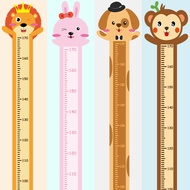 Cartoon Animal Height Sticker Baby Measuring Height Wall Sticker Kindergarten Measuring Children'S H