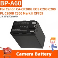 High Quality BP-A60 Camera Battery 14.4V 6800mAh for Canon CA-CP200L EOS C200 C200 PL C200B C300 Mar