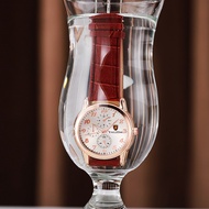 Ready Stock Fashion Men Leather Military Watch With Calendar Analog Quartz Watches Hot SaleDC5F64-23