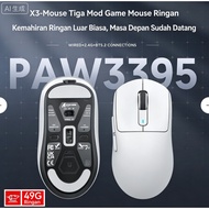 【NEW】Attack Shark Attack Shark X3 Mouse Lightweight PAW3395 E-Sports Gaming Three-Mode Mouse W8IW