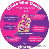 Gluta Mini Donut Whitening Soap