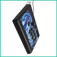 CRE Ergonomic Fight Stick Controller with 35mm Sound Port Wire for Multiple Devices