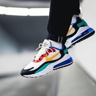 NIKE AIR MAX 270 REACT 慢跑鞋 彩虹 氣墊 運動鞋 休閒鞋