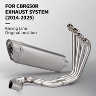 Used for Cbr650CB650R cb650f CBR650R motorcycle exhaust system front connecting pipe 2014-2025