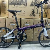 2023 DAHON SP18 ( KAC083 )18速鉻鉬鋼車架折叠車 送水架前後蛙燈叮叮