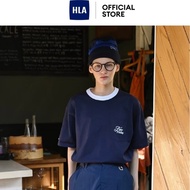 HLA Plus Pure Cotton Oversize Short Sleeve T-Shirt - L