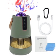 OWUDE LED Camping Projection Lantern,Multifunctional Camping Night Light,Rechargeable Camping Night 