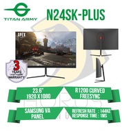 Titan Army 24" Curved 144hz Gaming monitor (N24SK-PLUS)