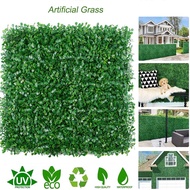 แผงหญ้าเทียม ใบเฟริน ใบพลูด่าง ตกแต่งผนัง ตกแต่งสวนบ้าน สนามหญ้าเทียม หญ้าพลาสติก ขนาด 25x25cm