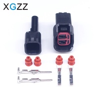 Delphi 2 Pin Female EV6 Fuel Injector Electrical Connector Plug