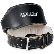 VALEO เข็มขัดยกน้ำหนัก หนังแท้ ซัพพอร์ตหลัง ปรับได้ สำหรับ Squat Deadlift Fitness Weight Lifting Bel