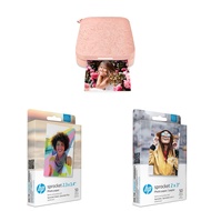 Sprocket 2x3 Portable Photo Printer Bundle with Premium Zink Sticky Back Photo Paper
