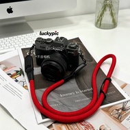 Camera Strap Hanging Neck Strap Suitable for Lycra q3 Fuji xa7 Canon g7x2 Red r50 Nikon z50 Shoulder