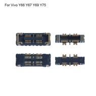 New For Vivo Y66 Y67 Y69 Y75  Inner FPC Connector Battery Holder Clip Contact replacement on motherb