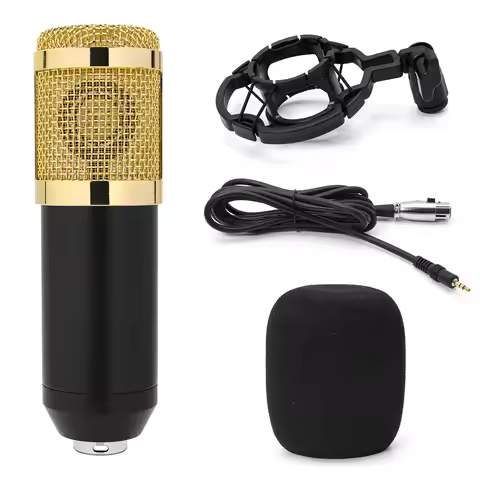 BM-800 Condenser Microphone Live Karaoke Song Chat Game Recording Microphone studio condenser mikrof